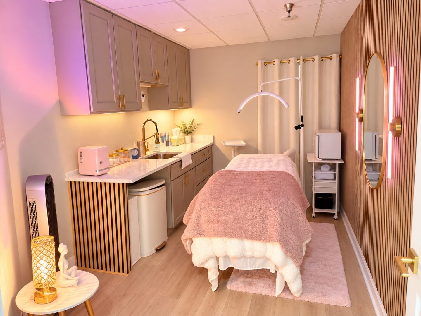 Metairie Med Spa facial room