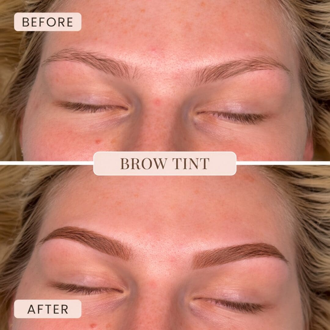 Lash or brow result at Metairie Med Spa